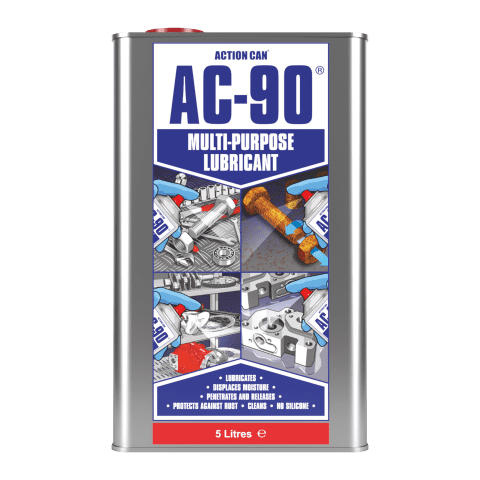 اكشن كان  يحمى من الصدأ ويزيل الرطوبه وينظف ويتغلل فى الأجزاء الصدئه AC-90 5 LITER